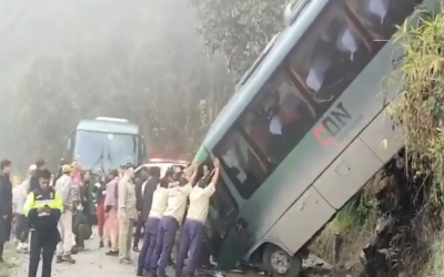 HAY VARIOS MEXICANOS EN ACCIDENTE DE AUTOBÚS EN MACHU PICCHU, PERÙ